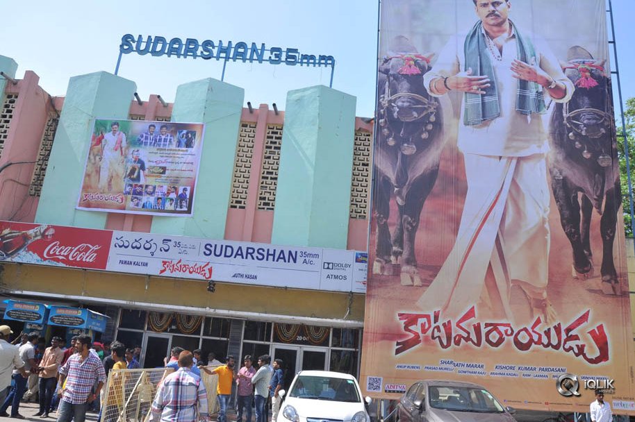 Katamarayudu-Movie-Release-Hungama-at-RTC-X-Roads